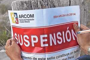 El MAE inici&oacute; 22 procesos contra las canteras