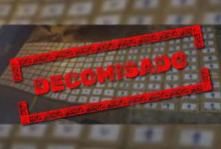 En Chimborazo se incautaron 220 bloques de cocaína en un vehículo.