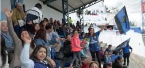 Los rostros de los hinchas del Independiente en Sangolqu&iacute;