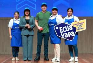 Presidente Daniel Noboa present&oacute; el "Portal Ecuayapa".