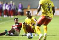 Pedro Pablo Perlaza era titular en Aucas