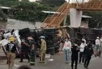 Se confirmó la muerte de un ecuatoriano en accidente de migrantes en Chiapas