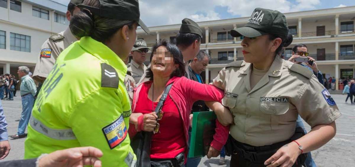 La Polic&iacute;a emiti&oacute; adem&aacute;s 758 citaciones, entre ellas por alteraciones durante el desarrollo de las votaciones.