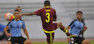 Uruguay empat&oacute; sin goles con Venezuela en el Sub 20