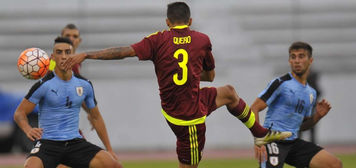 Uruguay empat&oacute; sin goles con Venezuela en el Sub 20