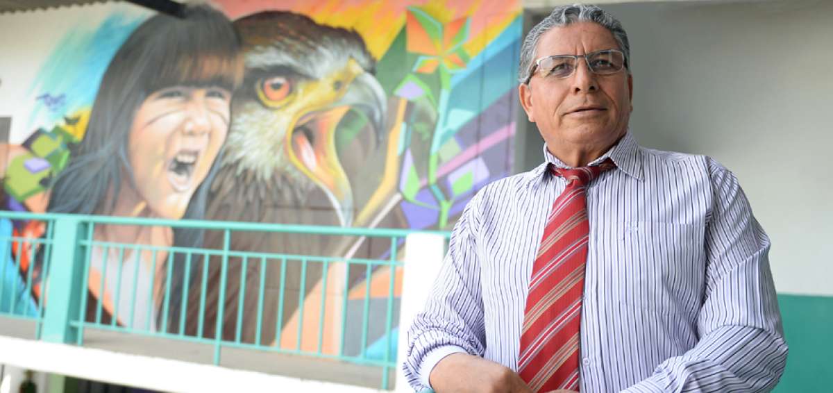 C&eacute;sar Arturo Tello. Rector
