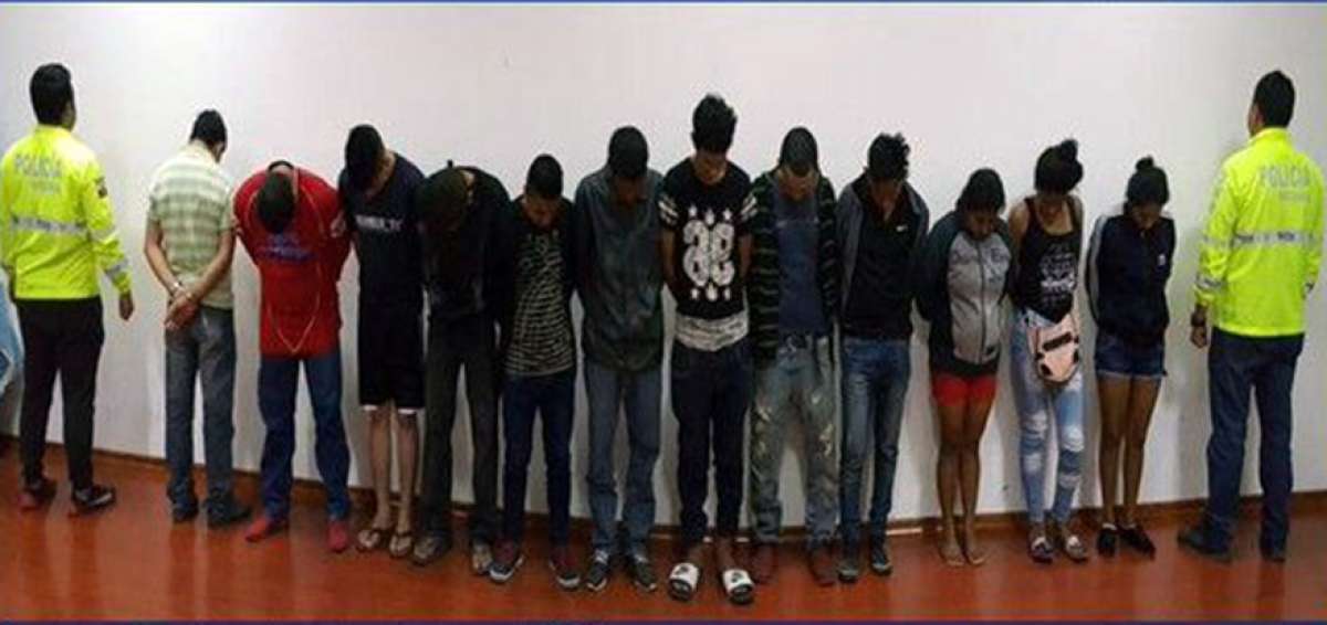 Doce detenidos en operativo antidelincuencial en Guayas