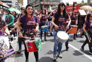 Cierres viales, en Quito, por las marchas del Día Internacional de la Mujer