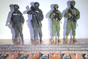 Municiones y armamento fueron incautados en Tulcán y Rumichaca