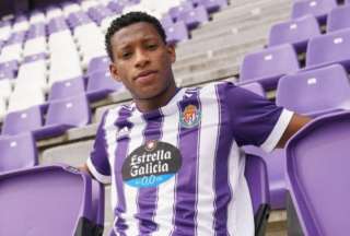 Gonzalo Plata fue presentado en el Real Valladolid