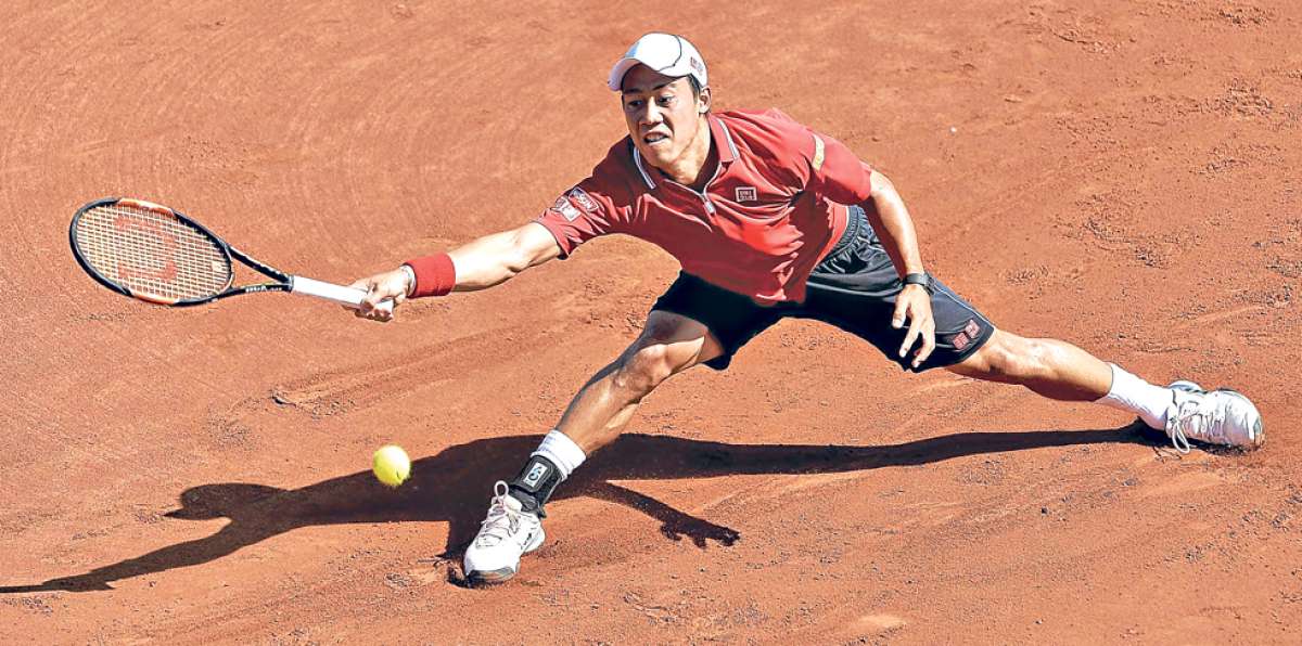 La historia entre Nishikori y Bautista, en Conde de God&oacute; 2014, se repiti&oacute;. El nip&oacute;n volvi&oacute; a eliminar al espa&ntilde;ol. Foto: AFP