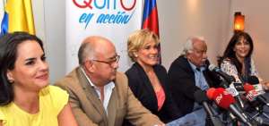 Rodrigo Paz anuncia su apoyo a Cynthia Viteri