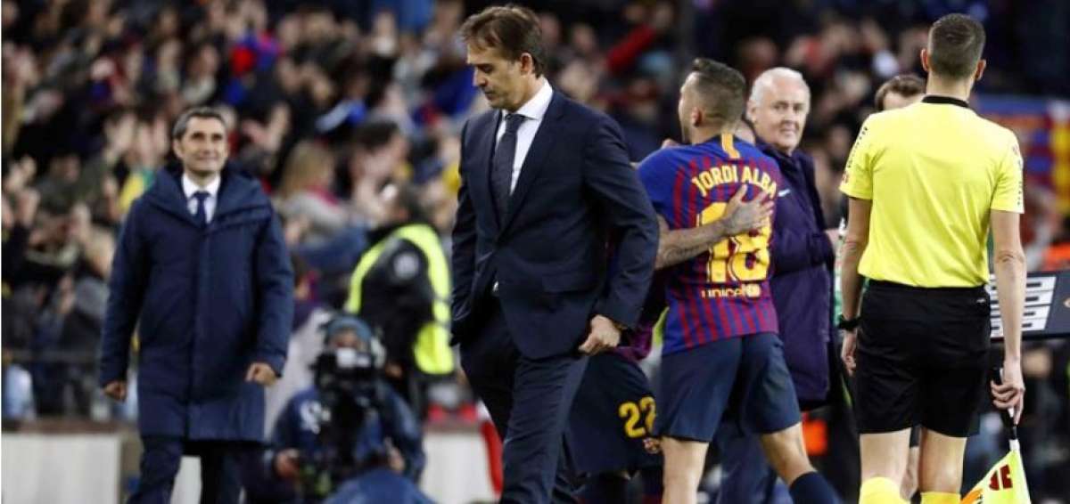 El resultado 5-1 ante el Barcelona fue el detonante para que la dirigencia "blanca" rescindiera contrato con el estratega.