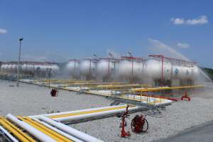 El Proyecto Monteverde-Chorrillos de EP Petroecuador garantizar&aacute; el abastecimiento de gas licuado de petr&oacute;leo al pa&iacute;s. Foto: Senplades