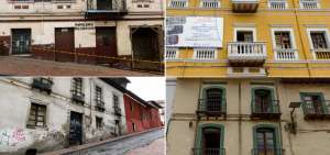 Los cuatro edificios acoger&aacute;n a las misiones diplom&aacute;ticas. Dos de ellos ya tienen el cartel de las obras que se ejecutar&aacute;n all&iacute;.