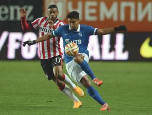 Noboa fue titular en el triunfo del Dinamo ante el PSV