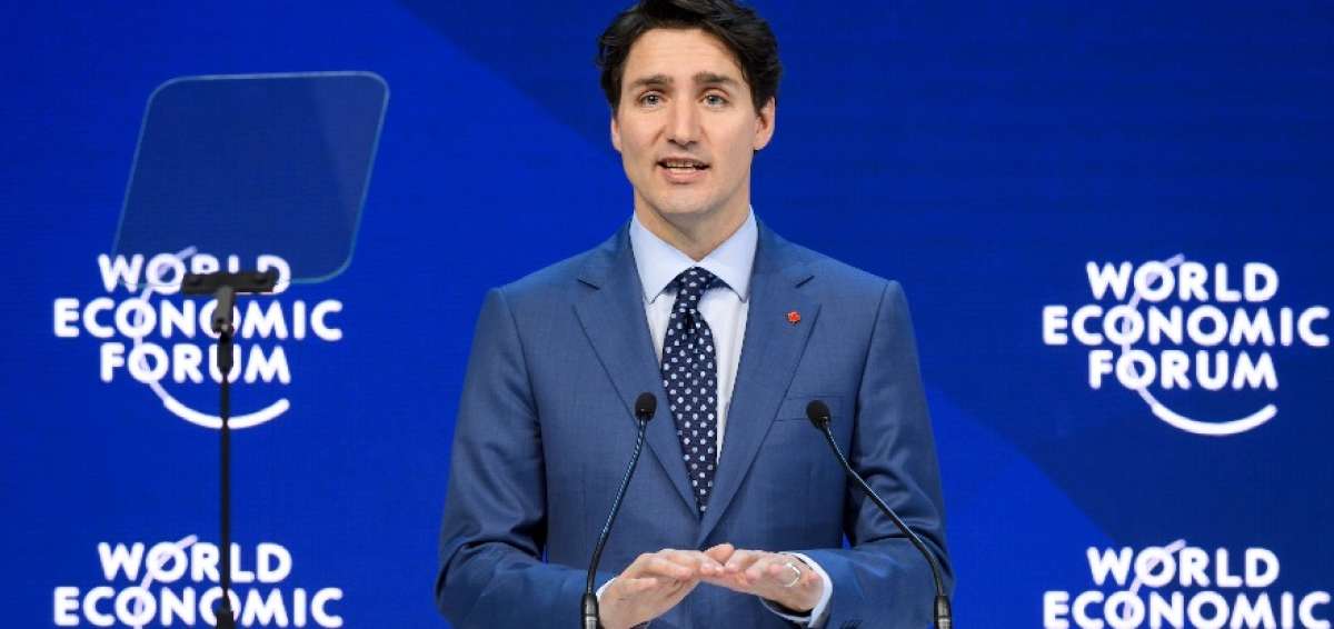 "El abismo entre los ricos y los pobres es desconcertante" critica Trudeau en Davos