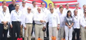 El presidente de Ecuador, Rafael Correa, recibi&oacute; en Macas (Morona) a su hom&oacute;logo del Per&uacute;, Pedro Pablo Kuczynski, para la cita binacional de ayer.