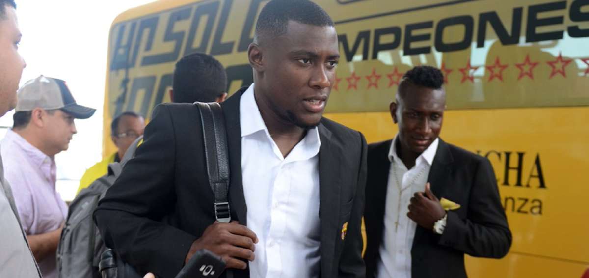 Marcos Caicedo, delantero de Barcelona