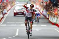 Marc Soler se llevó la quinta etapa de la Vuelta a España