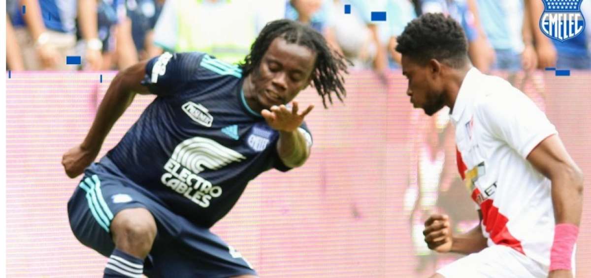 Emelec sigue puntero, pese al empate con Liga