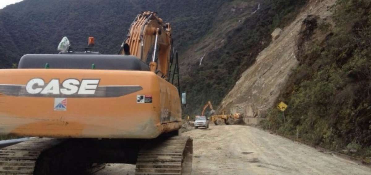 La v&iacute;a Riobamba-Macas est&aacute; abierta de forma parcial