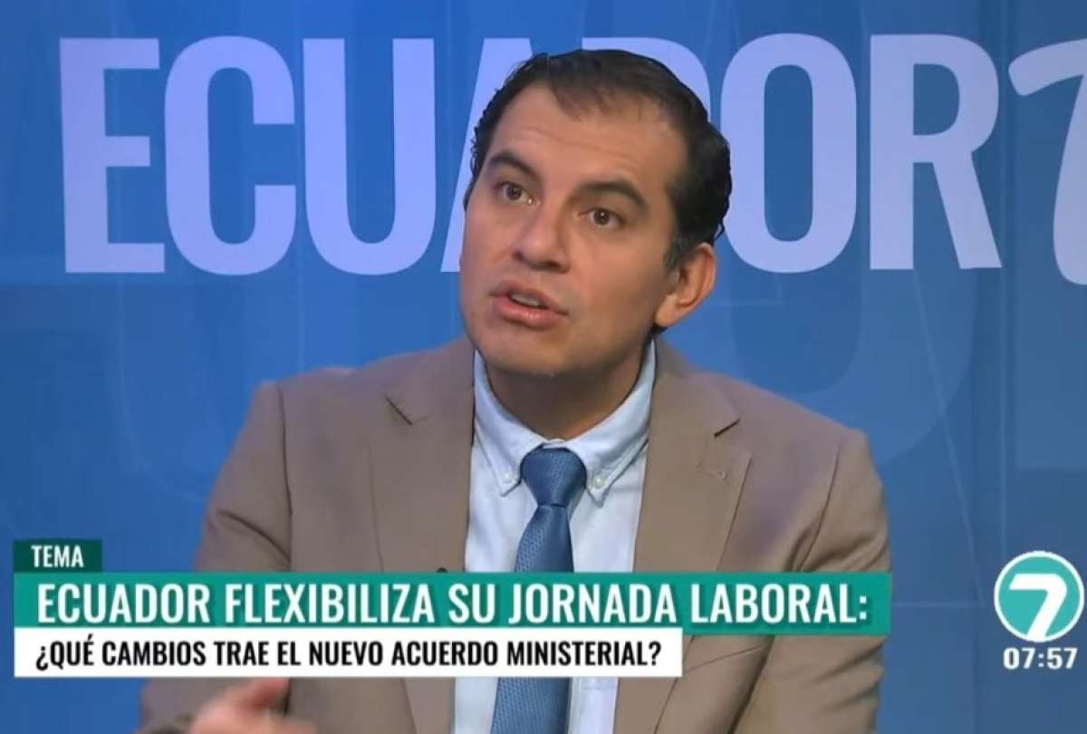 El ministro de Trabajo, Harold Burbano habl&oacute; sobre las reformas laborales. 
