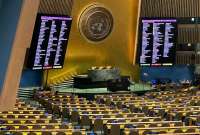 La Asamblea General de la ONU se realizó este 9 10 de mayo de 2024.