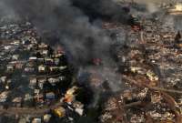 Además de las personas fallecidas, los incendios en Chile han dejado al menos 40.000 afectados por la destrucción de sus viviendas.