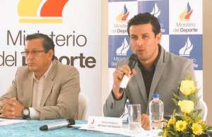 Xavier Enderica confirm&oacute; que el apoyo de los deportistas se mantendr&aacute;. Foto: @DeporteEc
