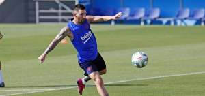 El argentino Lionel Messi, baja desde principios de agosto a causa de una lesi&oacute;n en el s&oacute;leo, recibi&oacute; este lunes 16 de septiembre de 2019 el alta m&eacute;dica.