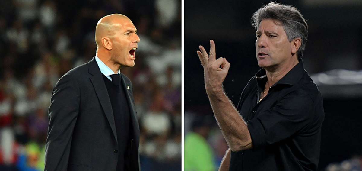El franc&eacute;s Zidane ya ha sido campe&oacute;n del torneo como jugador y entrenador. En la gr&aacute;fica derecha, Renato Ga&uacute;cho fue el autor de los dos goles con que Gremio gan&oacute; la  Intercontinental en 1983.