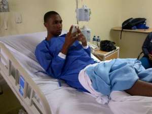 El jugador est&aacute; a la espera de su diagnostico, ma&ntilde;ana ser&iacute;a intervenido  quir&uacute;rgicamente. Foto: @oortega10