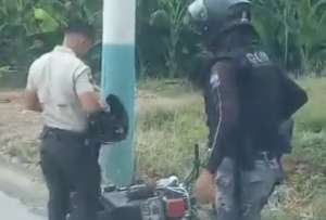 Policía capturó a dos antisociales armados en Manabí