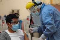 Más de 97 mil personas inmunizadas en la Minga por la vacunación
