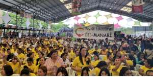 El acto se realiz&oacute; en la Fundaci&oacute;n Honorato Haro, en Guayaquil. Foto tomada de la cuenta de Twitter @InclusionEc