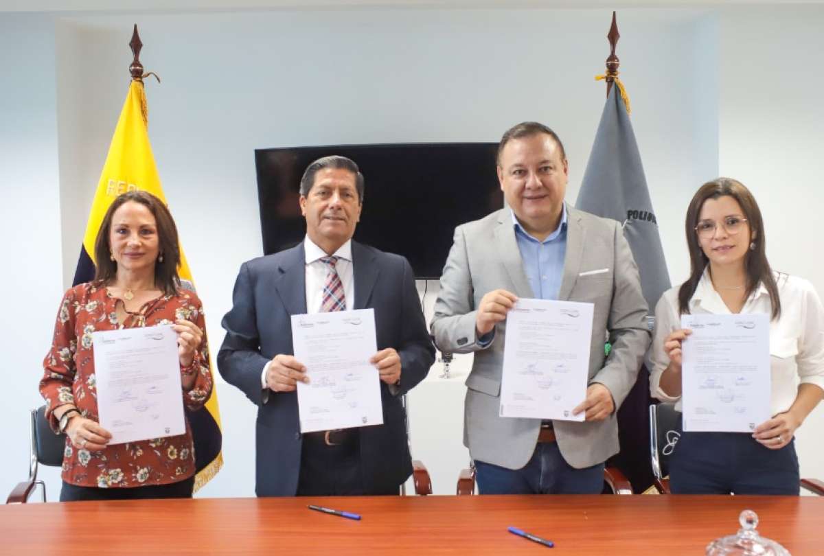 Este convenio se suscribió con el Consorcio de Gobiernos Autónomos Provinciales del Ecuador (Congope).