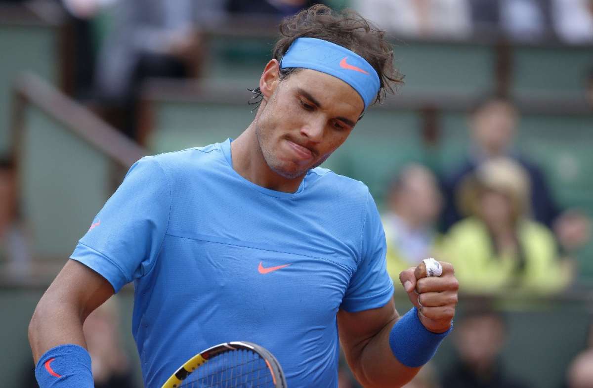 Nadal venci&oacute; a Nicol&aacute;s Almagro en tres mangas por 6-4, 6-3 y 6-1. FOTO: AFP 