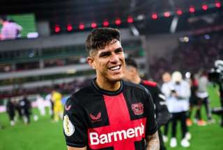 Piero Hincapié se consagró campeón invicto en la Bundesliga con el Bayer Leverkusen. 