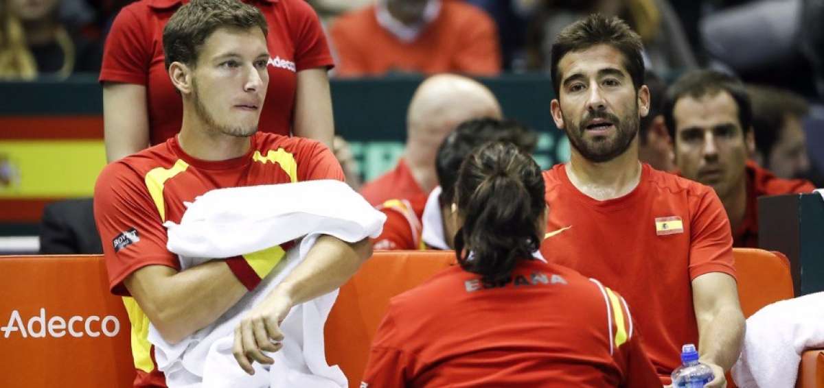 Espa&ntilde;a pierde ante Serbia en cuartos de la Copa Davis
