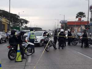 El incidente ocurri&oacute; en la avenida Juan Tanca Marengo, en el norte de Guayaquil.