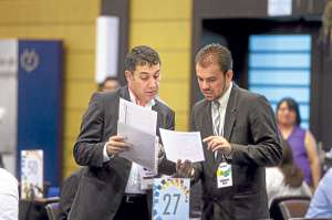 El evento convoc&oacute; a 570 empresarios locales y 150 compradores extranjeros. Foto: Jos&eacute; Mor&aacute;n.