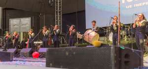 El grupo Tulipe, del Inepe, ofreci&oacute; en su presentaci&oacute;n del Suena Pichincha una propuesta de m&uacute;sica andina basada en la palla, instrumento milenario.  