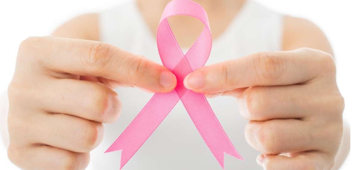El lazo rosado simboliza la lucha contra el c&aacute;ncer de seno.