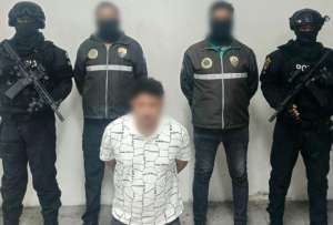 Jairo Z. fue detenido tras estar prófugo en Quito.