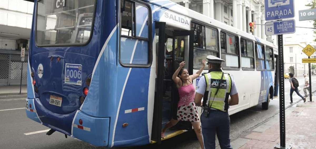 El primer trayecto del Sistema Integrado de Transporte Urbano recorre desde el suburbio hasta el centro.