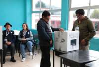 El CNE organiza el proceso electoral para la Consulta Popular 2024. 