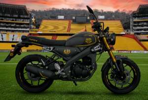 Barcelona presentó su moto centenaria