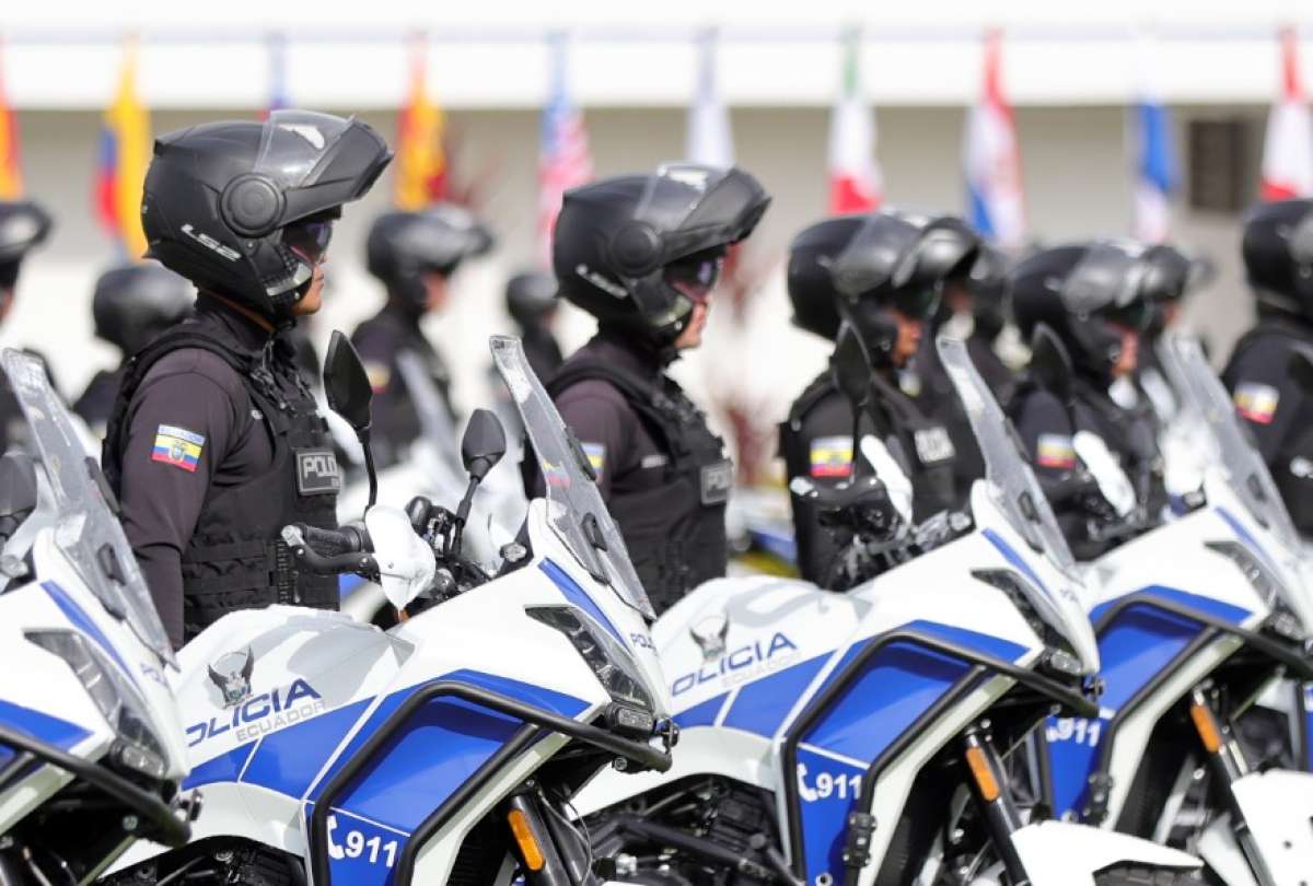 Equipamiento para la Polic&iacute;a Nacional fue entregado en Ecuador.