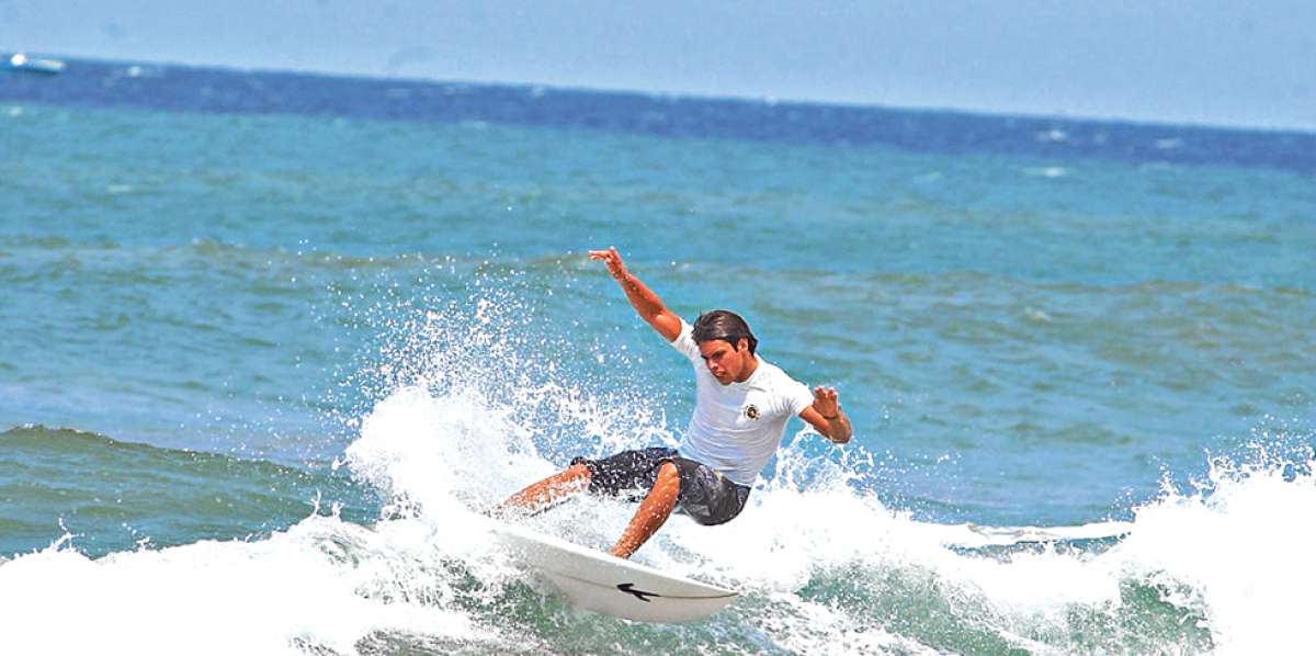 El &ntilde;a&ntilde;o menor de la &lsquo;Mimi&rsquo;, Israel Barona, avanz&oacute; hasta finales de la categor&iacute;a open en la pasada parada de Monta&ntilde;ita. Foto: Cortes&iacute;a